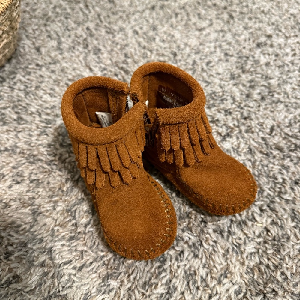 Baby Minnetonka boots